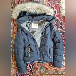 Abercrombie & Fitch Puffer Jacket Coat Parka